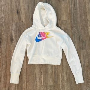 Girls Nike Crop Hoodie